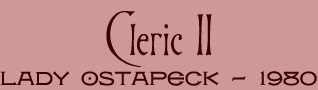Cleric II Title