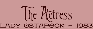 The Actress Title