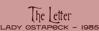 The Letter Title